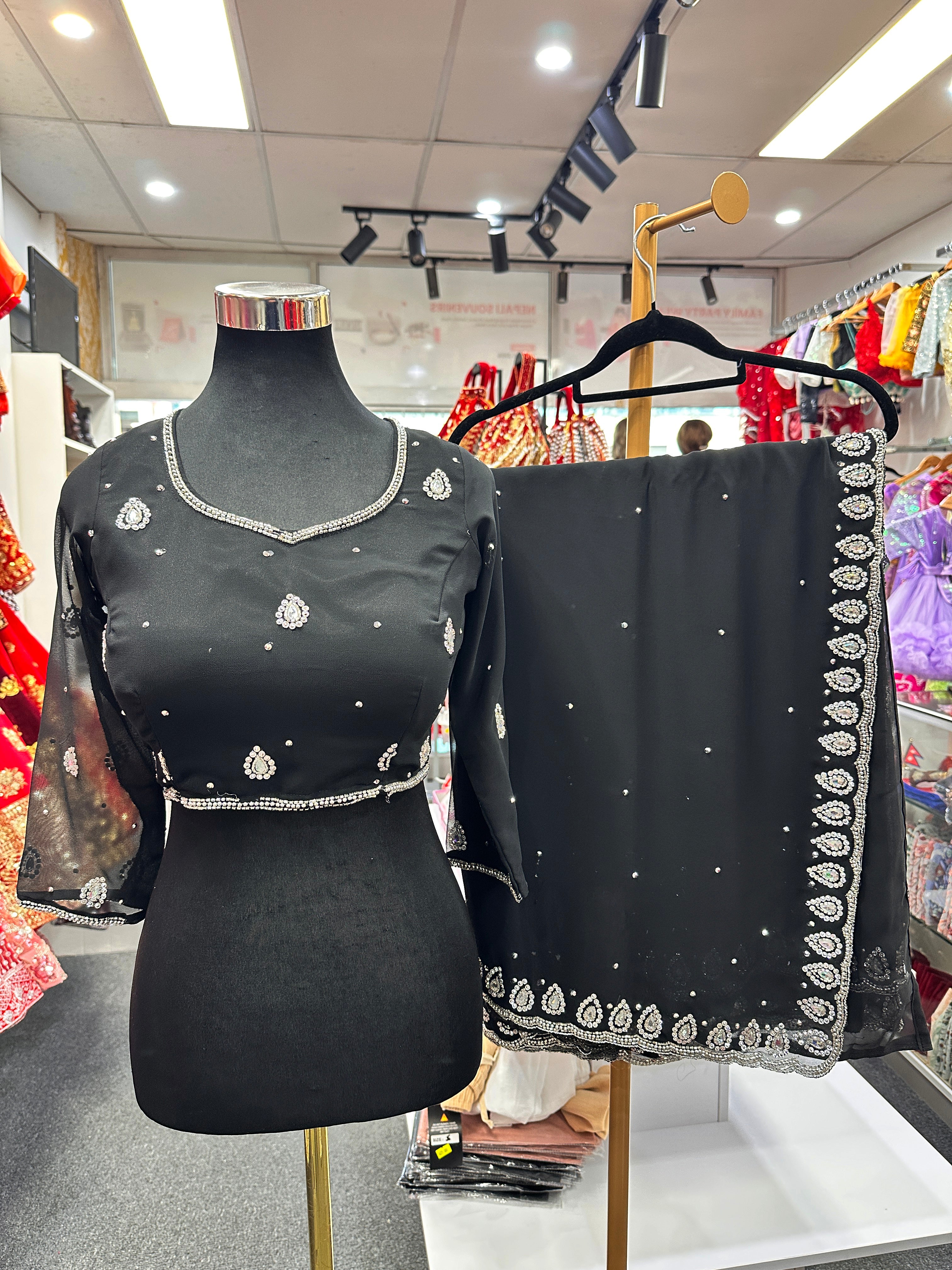 Hand Work Boutique Saree RTW-B